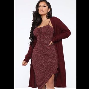 Throw It On Ribbed Cardigan 🖤